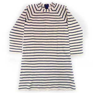Crewcuts Striped Long Sleeve Striped Knit Dress Girls Sz 16